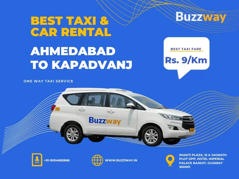 Ahmedabad to Kapadvanj Taxi and Cab Service