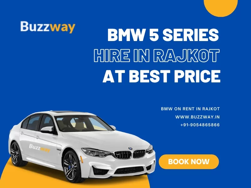 BMW 5 Series hire in Rajkot