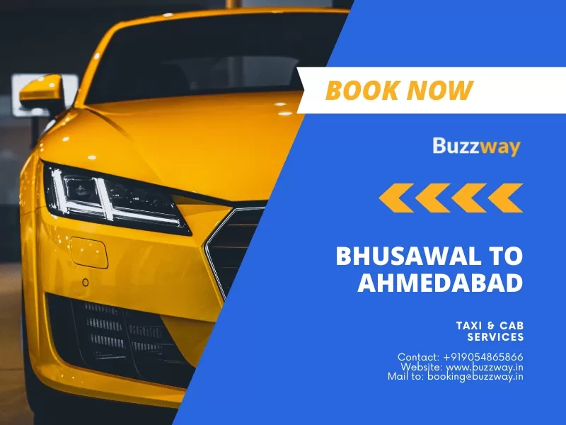Bhusawal to Ahmedabad Taxi and Cab Service