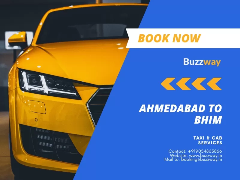 Ahmedabad to Bhim Taxi and Cab Service
