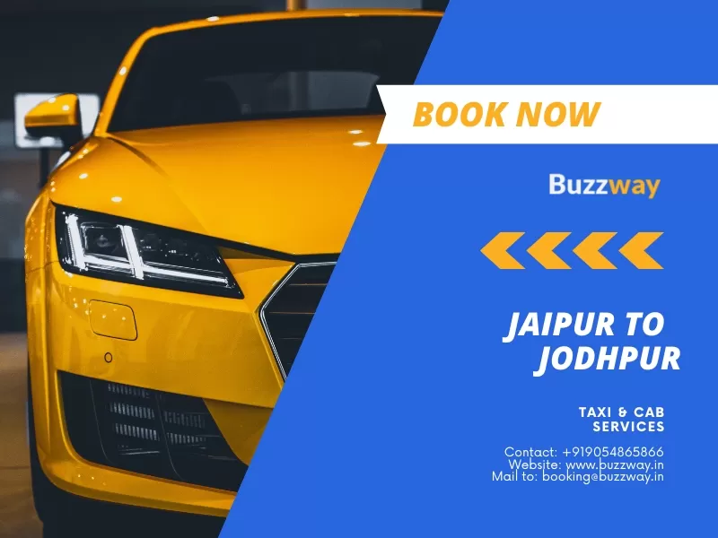 Jaipur to Jodhpur Taxi and Cab Service