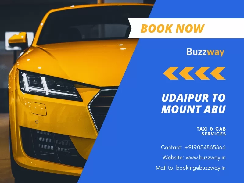 Udaipur to Mount Abu Taxi and Cab Service