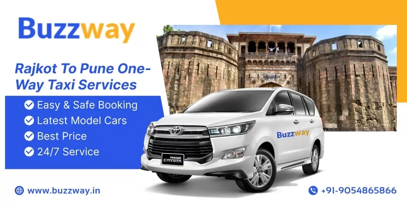 Rajkot To Pune One Way Cab/Taxi Hire 