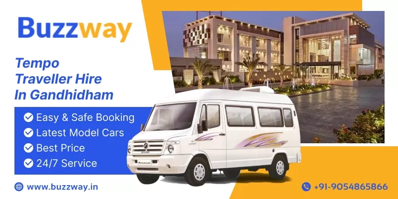 tempo traveller hire in gandhidham