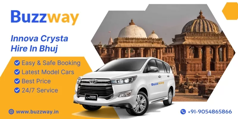 Innova Crysta Hire in Bhuj 