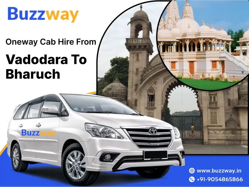 Best One-way Taxi Service from Vadodara to Bharuch