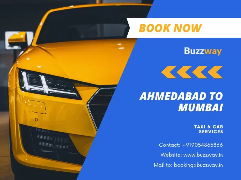 Ahmedabad to Mumbai Taxi and Cab Service