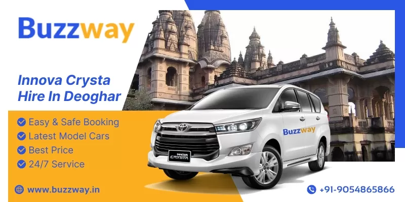 innova crysta hire in deoghar