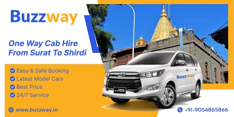 Car Rental From Surat To Shirdi