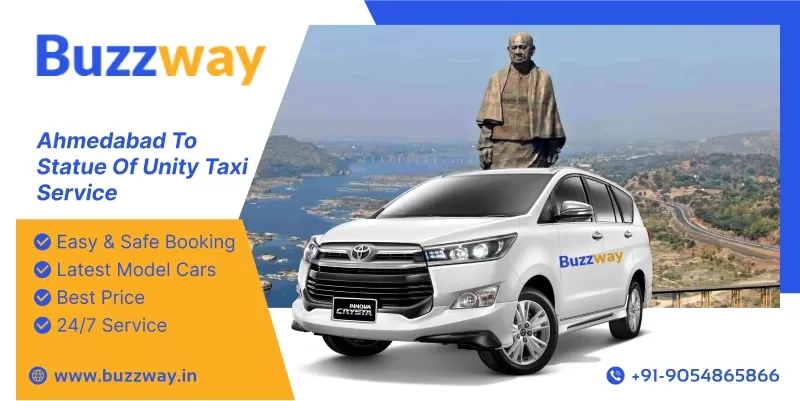 Ahmedabad to Statue of Unity Taxi Service