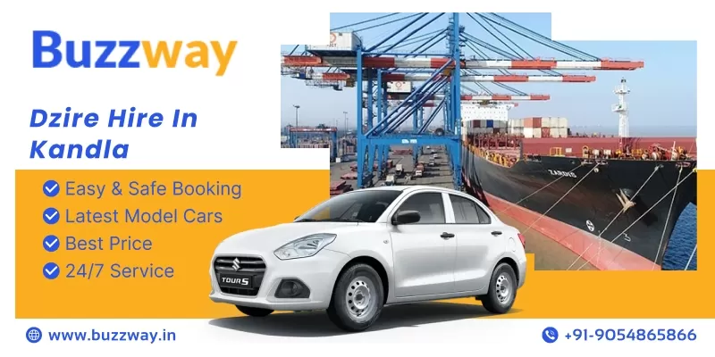 swift dzire hire in kandla 