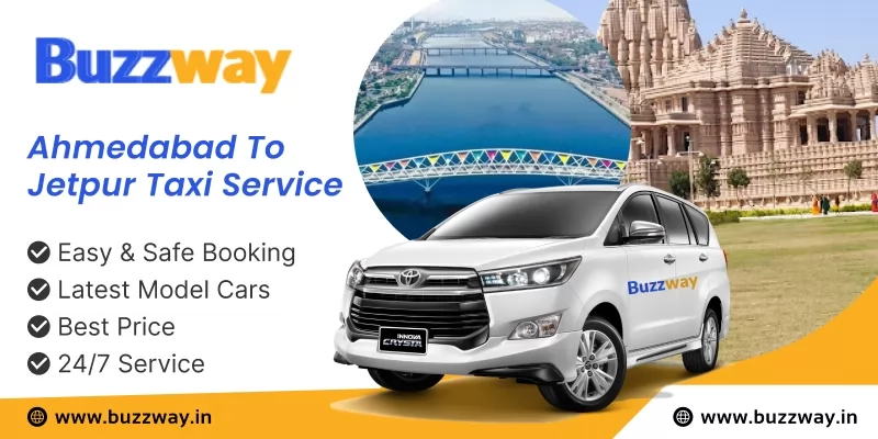 Book One Way Cab/Taxi Hire from  Ahmedabad To Jetpur