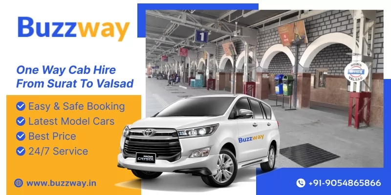 Taxi Hire from  Surat To Valsad