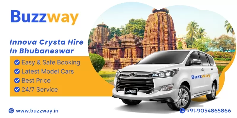 Innova Crysta on rent in Bhubaneswar