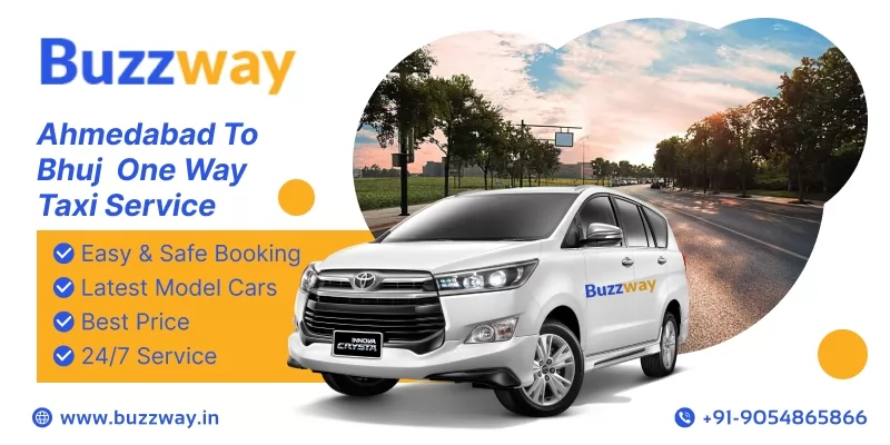  Ahmedabad To Bhuj  One way taxi service 