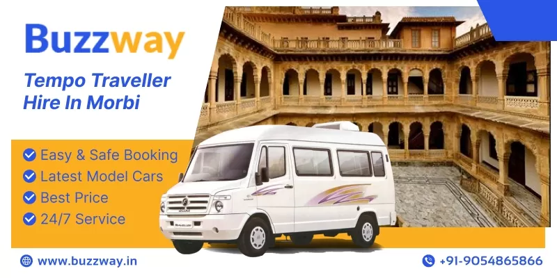 Tempo Traveller Hire in Morbi 12 Seater