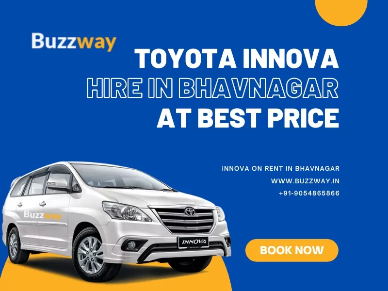 Toyota Innova hire in Bhavnagar, Book Innova on rent in Bhavnagar