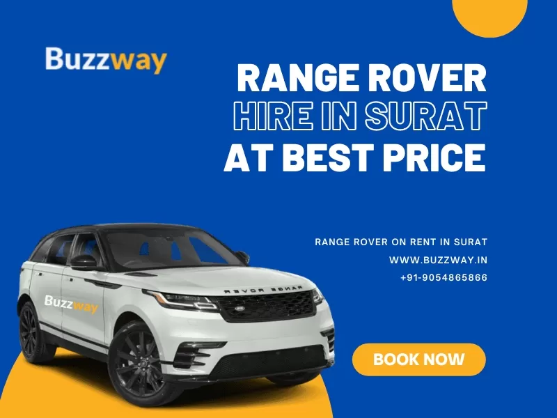 Range Rover hire in Surat, Book Range Rover on rent in Surat