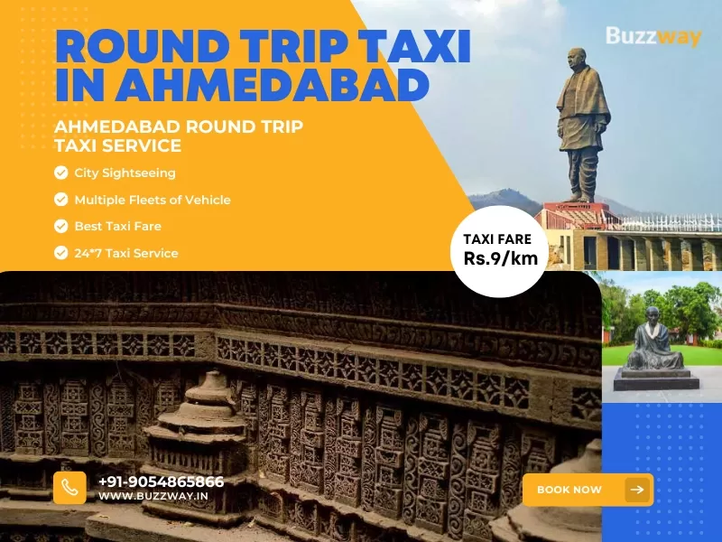 Round Trip Taxi in Ahmedabad