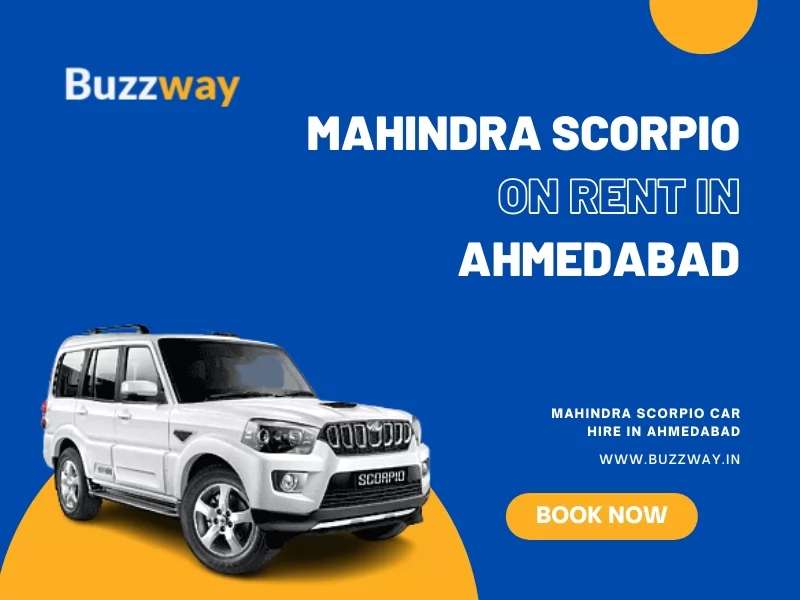 Mahindra Scorpio On Rent In Ahmedabad