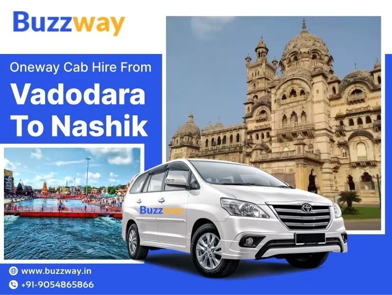 Best One-way Taxi Service from Vadodara to Nashik